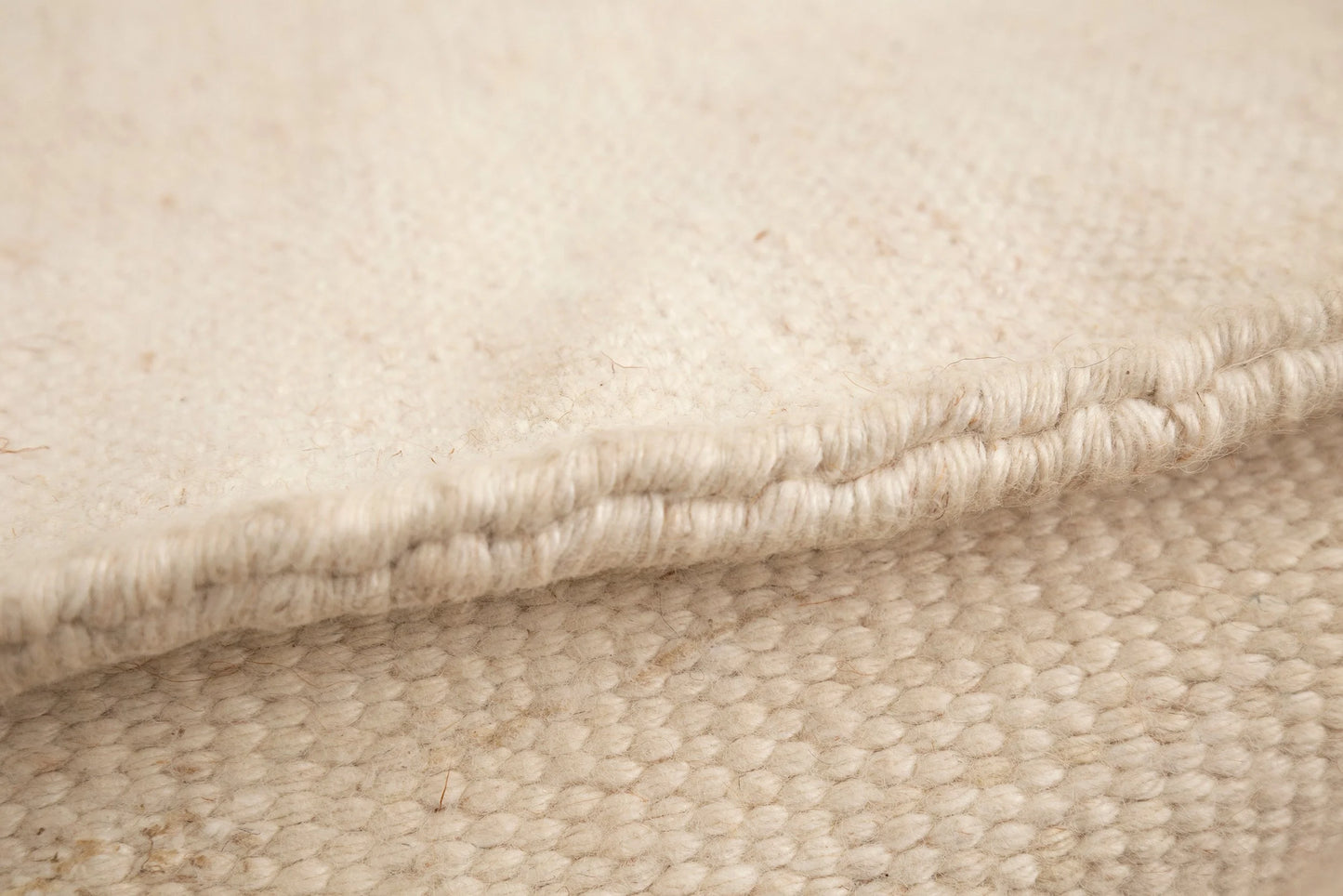 The Boite - Ottoman - Wool/Bamboo - Beige